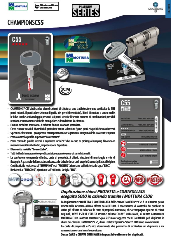 Champions C55 MOTTURA